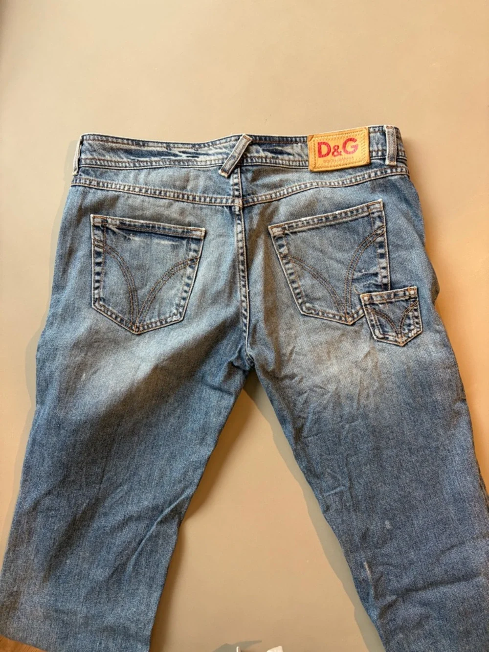 Dolce & Gabbana Light Wash Flare Jeans - Picture 6 of 6